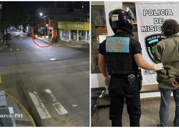 Volvieron a arrestarlo, esta vez por intentar entrar en una casa en Posadas