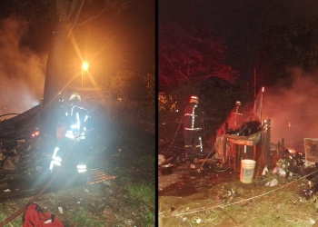 Una familia perdió todo tras un incendio en su vivienda en Oberá