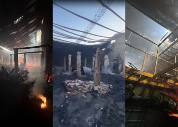 Incendio se llevó más de 40 años de trabajo en un secadero de Azara