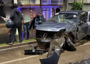 Posadas: robó una moto y chocó contra una camioneta cuando se fugaba