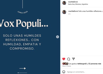 Marta Ferreira: “Algo no supimos ver, algo no supimos escuchar”