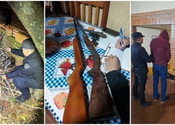 Los Helechos: baleó al perro de su vecina y fue detenido con un arsenal ilegal