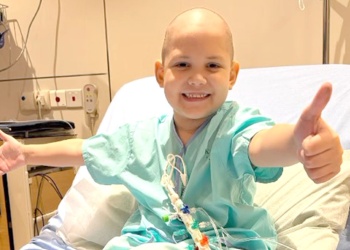 Santi recibió ayer el segundo injerto de células madres y evoluciona bien