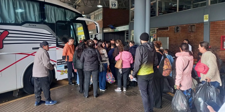 INCIDIÓ. El feriado contribuyó a que muchos decidan viajar para celebrar junto a sus familias el “Día del Padre”. (Foto: Gentileza DAR)