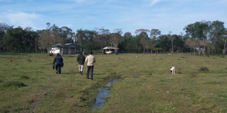 En esta propiedad de San Ignacio, Sibre y Lecszinki fueron asesinados a golpes de maza y machete