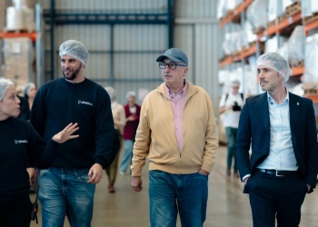 Passalacqua y Lamothe recorrieron empresas apoyadas por créditos del CFI