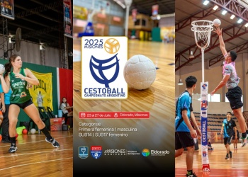 Eldorado será sede del Campeonato Argentino de Cestoball 2025