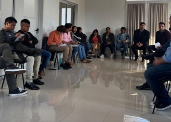 Reunión conciliatoria: propietario propuso ceder 10 hectáreas para la aldea “El Pocito”