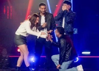 La Voz Argentina: un participante le pidió casamiento a su novia