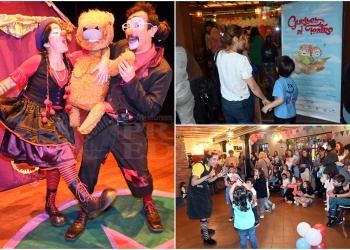 Los gurises disfrutan de juegos y teatro en estas vacaciones