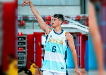 Juani Marcos, figura en el triunfo de la Selección Argentina