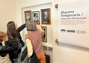 Con muestra de los Wickström, se abrió el Museo y Archivo Histórico