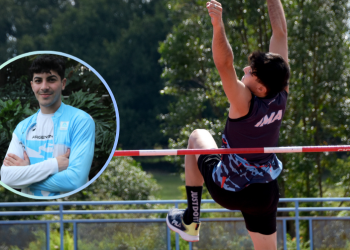 La historia del misionero Walter Alfonzo, promesa nacional del salto en alto