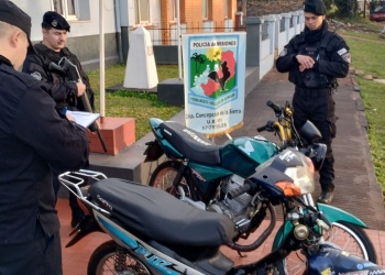 Concepción de la Sierra: secuestraron motocicletas usadas para correr picadas