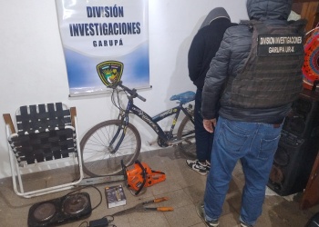 Garupá: esclarecen dos robos y detienen a un sospechoso
