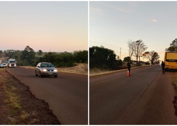 Alem: caminaba al costado de la ruta y fue atropellada por un colectivo