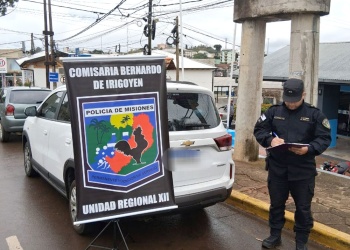 Recuperaron en Irigoyen un auto robado en Brasil