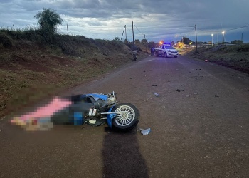 Murió un hombre tras choque de motocicletas en Apóstoles
