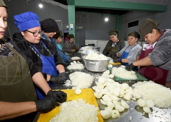 Cocinas centralizadas distribuyen más de 10 mil porciones diarias de comida