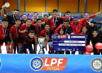 Sabalero, dueño del Apertura de la Liga Posadeña de Futsal