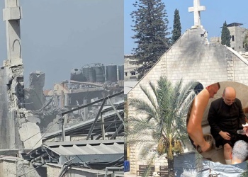 Israel bombardeó la única iglesia católica en Gaza e hirió a sacerdote argentino
