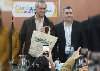 Scioli destacó en Caminos y Sabores el potencial turístico y gastronómico de Misiones