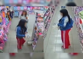 Insólito episodio: una mujer defecó en un canasto de un bazar