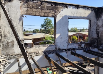 Realizan campaña para reconstruir un taller de cerámica en San Javier