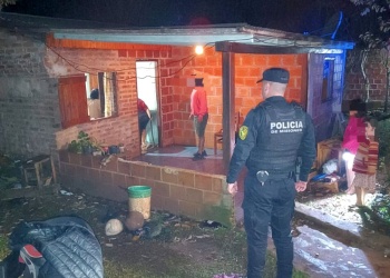 Principio de incendio en Santo Pipó dejó a dos jóvenes con quemaduras leves