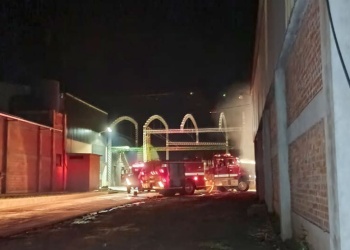 Contienen incendio en secadero sobre la ruta 14: no hubo lesionados