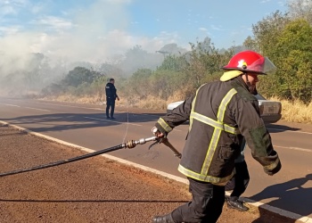 Sofocaron tres focos de incendio en Irigoyen: fueron intencionales