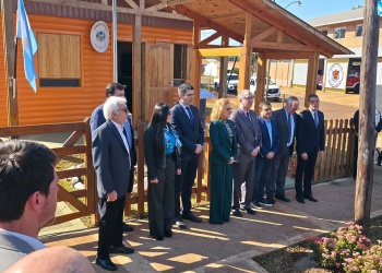 Ruiz de Montoya inauguró el nuevo edificio del Juzgado de Paz