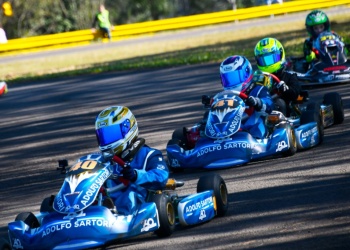 Los mellizos coparon el podio en el Misionero de Karting