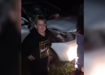 El “Mismísimo” sufrió un accidente: el vehículo en el que viajaba chocó contra un camión