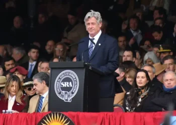 Nicolás Pino defendió al INTA en La Rural