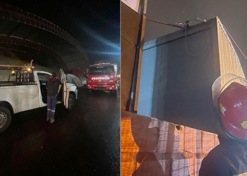 Controlaron principio de incendio en el Parque de las Naciones