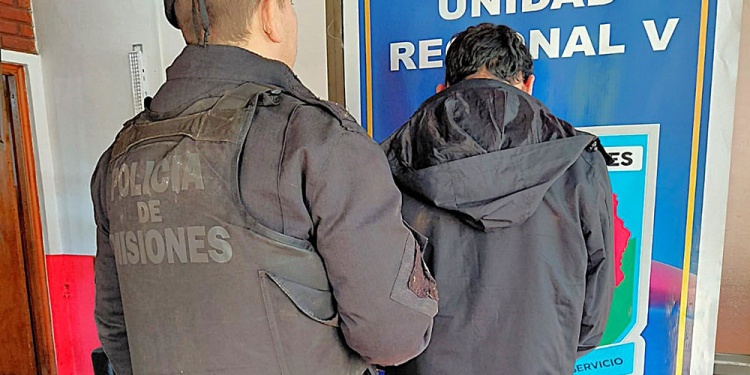 APREHENDIDO. Tras las primeras voces de las víctimas y la denuncia respectiva, el sospechoso fue buscado y puesto a disposición judicial.