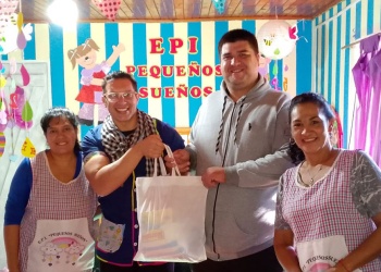 Marcos Sanders: un misionero entre los “Abanderados de la Argentina Solidaria”