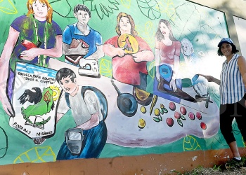 Arte con sentido: un mural pone en valor la diversidad educativa