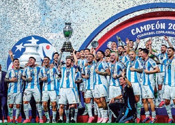Hace un año, Argentina se convertía en bicampeona de América