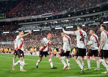 River venció por penales a Libertad y avanzó a los cuartos de final de la Copa Libertadores