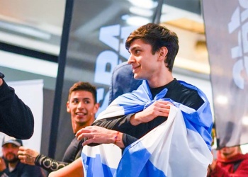 Ignacio Chávez se subió al podio en el Mundial de fútbol  freestyle