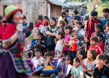 El Festival Intercultural de Teatro, Circo y Títeres llega a las comunidades mbya guaraní