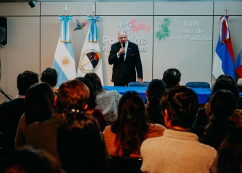 Ricardo Lubary brindó en Posadas un taller de oratoria que “superó expectativas”