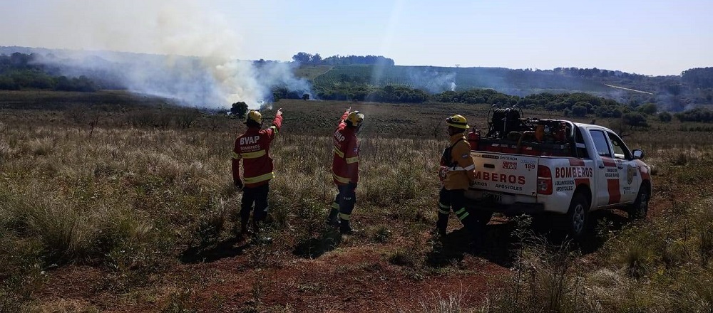 Bomberos Voluntarios Apóstoles: “Necesitamos un vehículo de mayor porte, una autobomba”