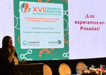 Nutricionistas de Argentina y la región llegarán a Misiones para el congreso de graduados