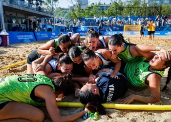 Historia en el beach handball: las “Kamikazes” le ganaron a Alemania y son campeonas en los World Games