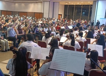 Orquestas juveniles llenaron de música y talento el “Iguazú Suena”