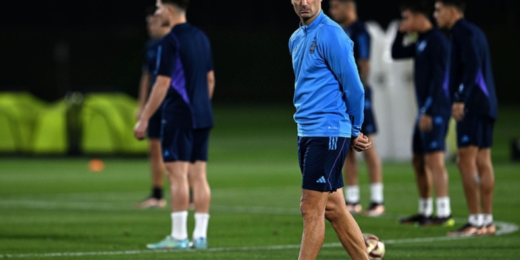 ARMADO. Lionel Scaloni tiene la prelista para el cierre de las Eliminatorias.