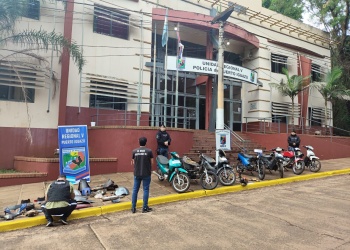 Desarmadero de motos: detuvieron a dos hombres e investigan una red en Iguazú